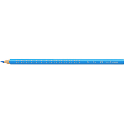 FABER-CASTELL Crayon couleur triangulaire Color GRIP, bleu