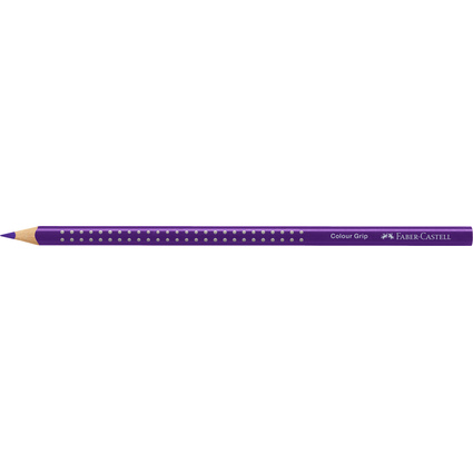 FABER-CASTELL Crayon de couleur Colour GRIP, violet pourpre