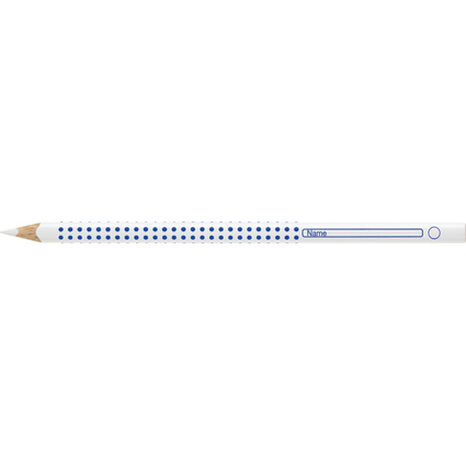 FABER-CASTELL Crayon pour cahier et tableau GRIP blanc