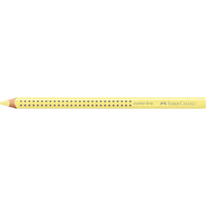 FABER-CASTELL Crayon de couleur Jumbo GRIP PASTEL, jaune