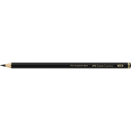 FABER-CASTELL Crayon graphite PITT GRAPHITE Matt, duret 10B