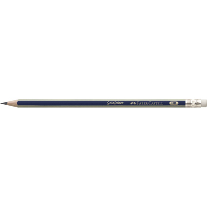 FABER-CASTELL Crayon graphite GOLDFABER, hexagonal, degr de
