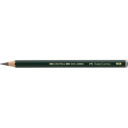 FABER-CASTELL Crayon CASTELL 9000 JUMBO, degr de duret: HB