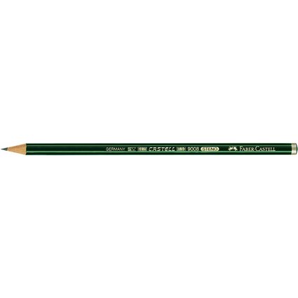 FABER-CASTELL Crayon Steno CASTELL 9008, degr de duret: HB
