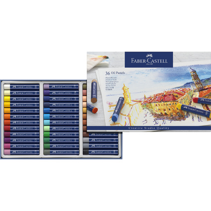 FABER-CASTELL Pastel  l'huile STUDIO QUALITY, tui de 36