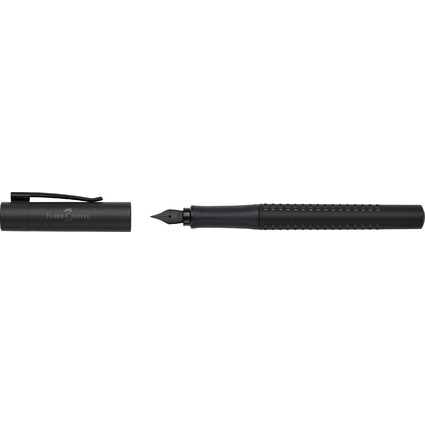 FABER-CASTELL Stylo plume GRIP Edition, F, all black