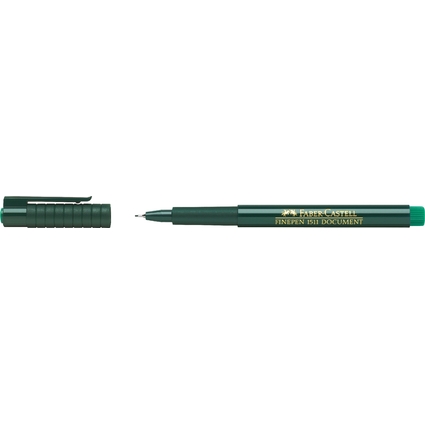 FABER-CASTELL Stylo feutre extra-fin FINEPEN 1511, vert