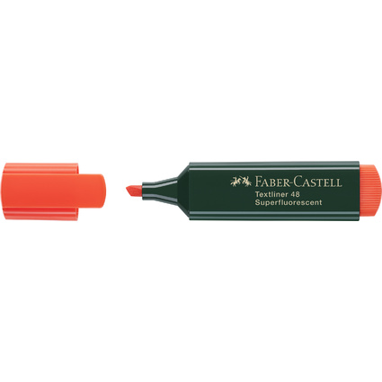 FABER-CASTELL Surligneur TEXTLINER 48 REFILL, orange