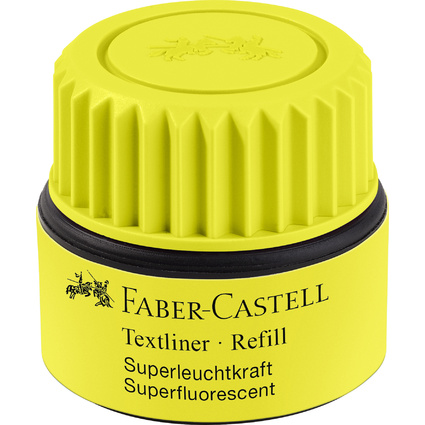 FABER-CASTELL TEXTLINER 1549 recharge, jaune fluorescent