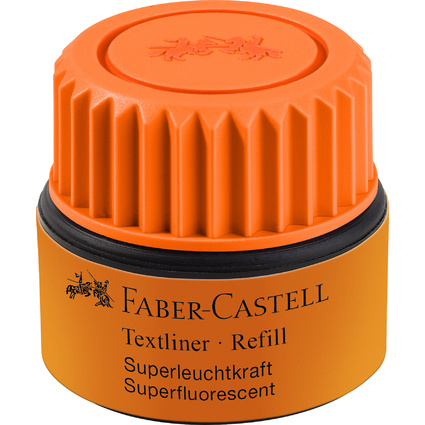 FABER-CASTELL Cartouche de recharge "TEXTLINER 1549", orange