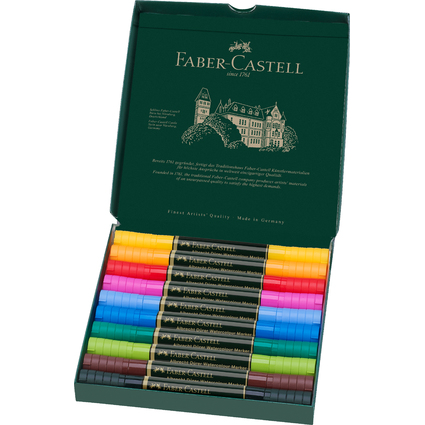 FABER-CASTELL Marqueur aquarelle ALBRECHT DRER, tui de 10