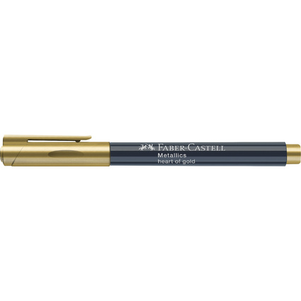FABER-CASTELL Marqueur Metallics, or