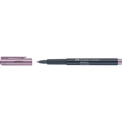 FABER-CASTELL Marqueur Metallics, framboise