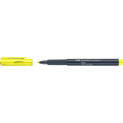 FABER-CASTELL Marqueur fluo Neon, jaune