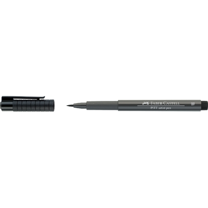FABER-CASTELL Feutre PITT artist pen, gris chaud V
