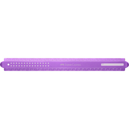 FABER-CASTELL Rgle SPARKLE, 300 mm, assorti