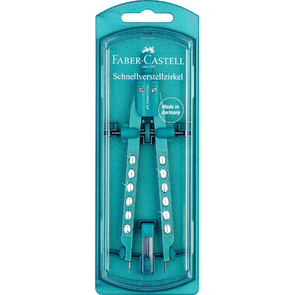 FABER-CASTELL Compas  rglage rapide FACTORY SPARKLE