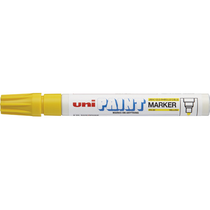 uni-ball Marqueur permanent PAINT PX20, jaune