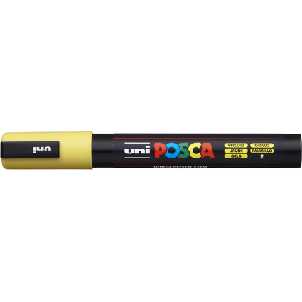 POSCA Marqueur  pigment PC-5M, jaune