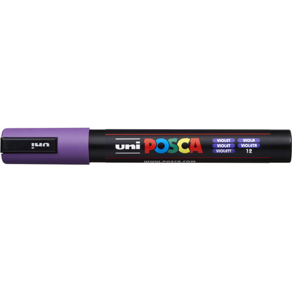 POSCA Marqueur  pigment PC-5M, violet
