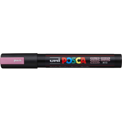POSCA Marqueur  pigment PC-5M, rose mtallique
