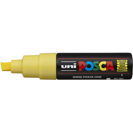 POSCA Marqueur  pigment PC-8K, jaune