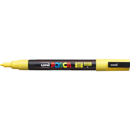 POSCA Marqueur  pigment PC-3M, jaune
