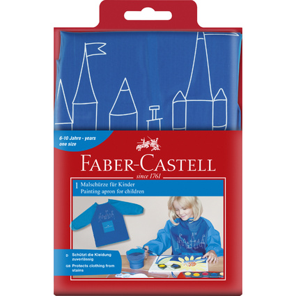 FABER-CASTELL Tablier de peinture, bleu