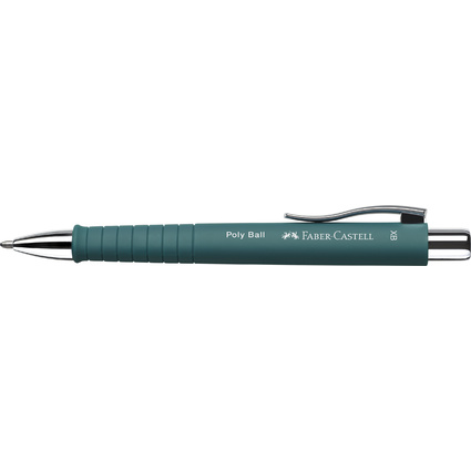 FABER-CASTELL Stylo-bille rtractable POLY BALL XB, meraude