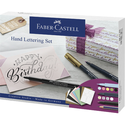 FABER-CASTELL Feutre PITT Artist Pen, kit cratif de 12