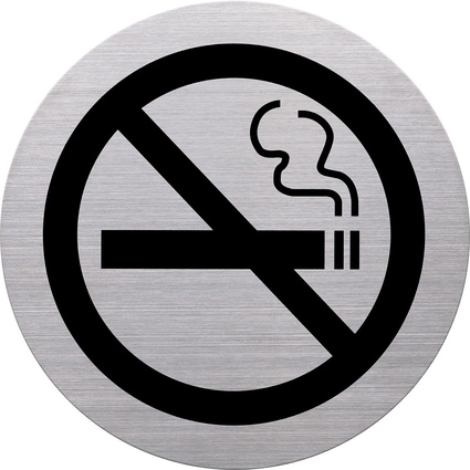 helit Pictogramme "the badge" interdiction de fumer, argent