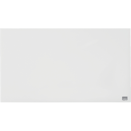 nobo Tableau en verre Impression Pro Widescreen, 31", blanc