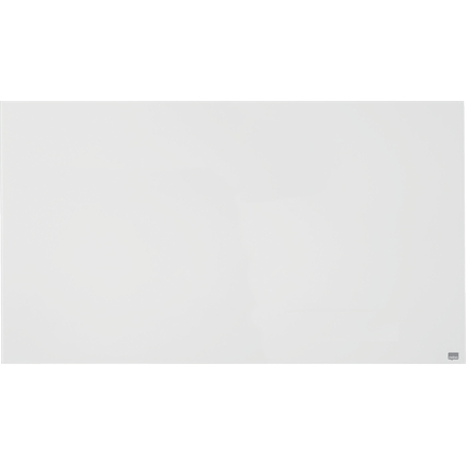 nobo Tableau en verre Impression Pro Widescreen, 57", blanc