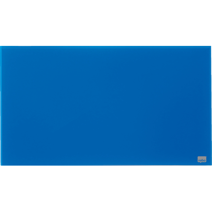 nobo Tableau en verre Impression Pro Widescreen, 31", bleu