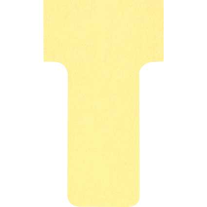 nobo Fiche T, indice 1 / 28 mm, 170 g/m2, jaune