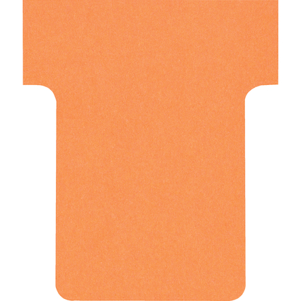 nobo Fiche T, indice 1,5 / 45 mm, 170 g/m2, orange