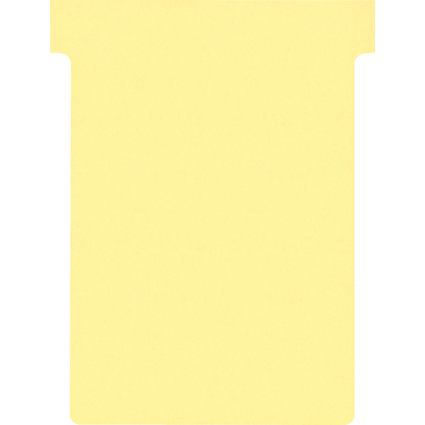 nobo Fiche T, indice 3 / 92 mm, 170 g/m2, jaune