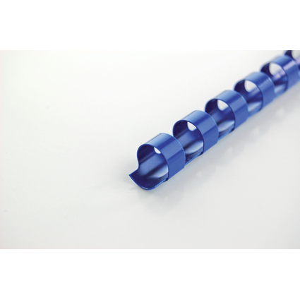 GBC Peigne  relier en plastique CombBind, A4, 8 mm, bleu