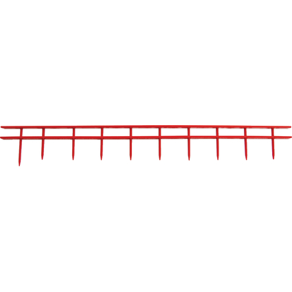 GBC Peigne  relier SureBind, 25 mm, A4, en PVC, rouge