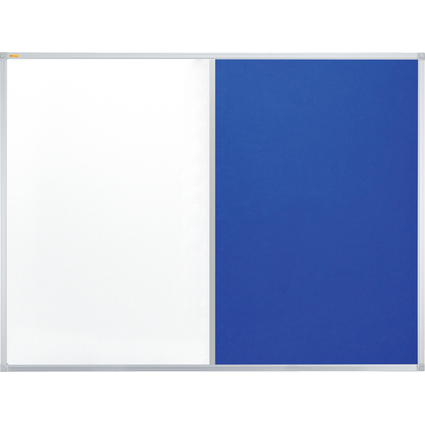 FRANKEN Tableau duo X-tra! Line, (L)1.200 x (H)900 mm, bleu