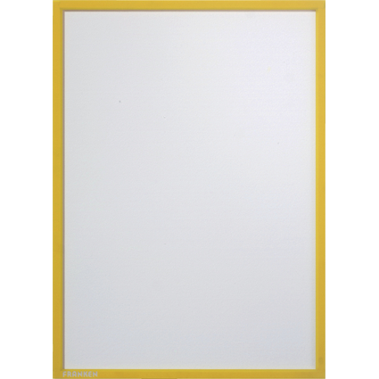 FRANKEN Pochette / porte-document magntique, A3, jaune