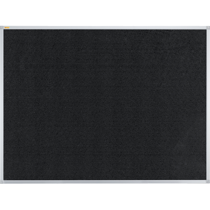 FRANKEN Tableau en textile X-tra!Line, 1.200 x 1.800 mm,noir