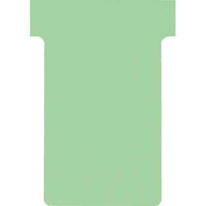 FRANKEN Fiches T, taille 2 / 48 x 84 mm, vert clair