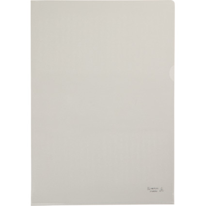 HETZEL Pochette transparente Standard, A4, PVC, grain, 0,15