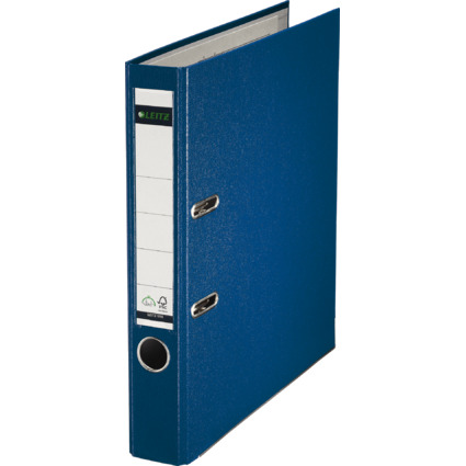 LEITZ Classeur  levier 180 degrs, format A4, 52 mm, bleu