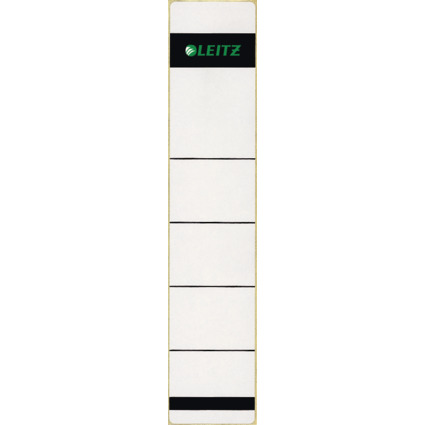 LEITZ Etiquette pour dos de classeur, 39 x 192 mm, gris