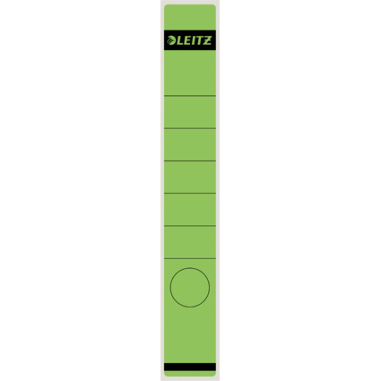 LEITZ Etiquette pour dos de classeur, 39 x 285 mm, vert