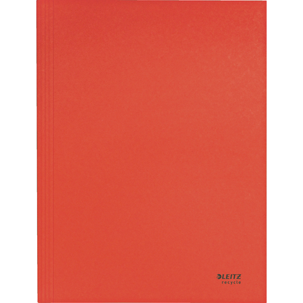 LEITZ Chemise-trieur, A4, carton de 430 g/m2, rouge