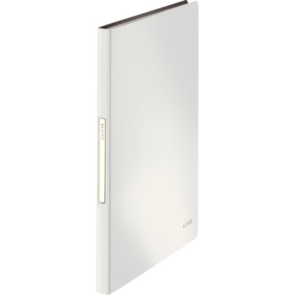 LEITZ Protge-documents Solid, A4, PP, 40 pochettes, blanc