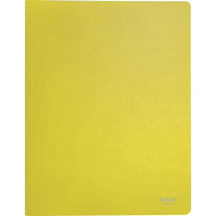 LEITZ Protge-documents Recycle, A4, PP, 40 pochettes, jaune